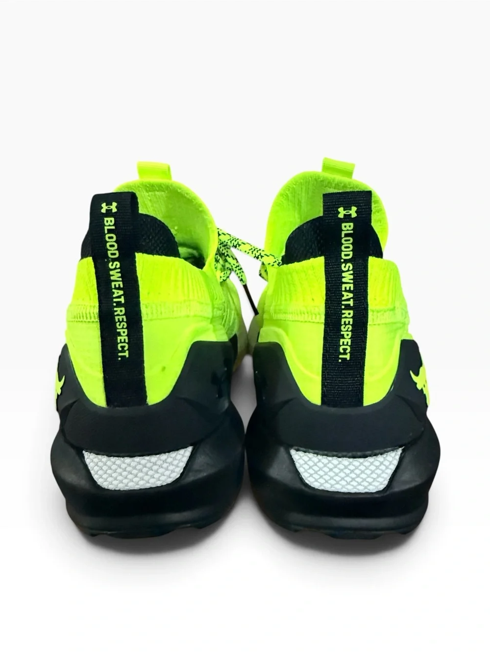 Under Armour Men’s Neon Yellow & Black Athletic Running Shoes